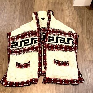 Forever 21 open front oversize poncho size M/L